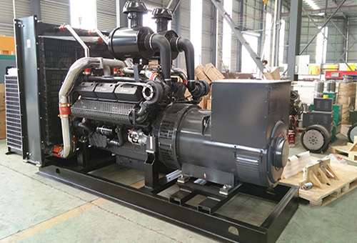 蘇州工地400kw上柴柴油發電機組（zǔ）作